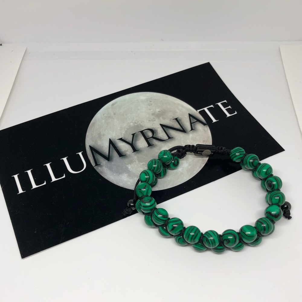 Natural Malachite Gemstone Bracelet